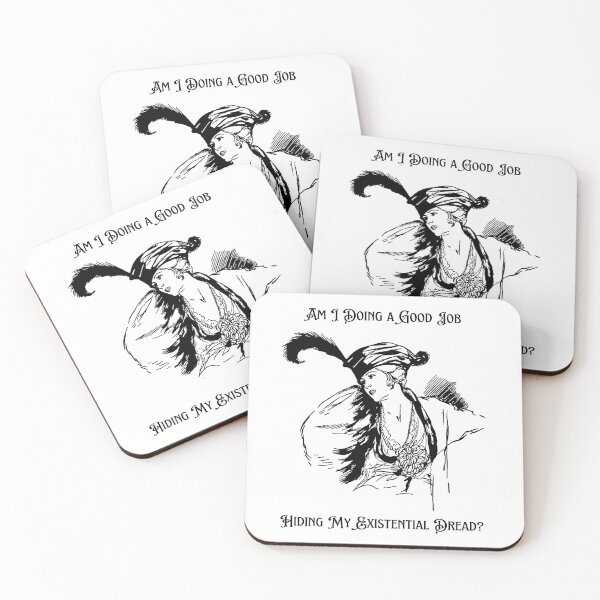 Item preview, Vintage Existential Crisis designed and sold by hashtaghedgehog.