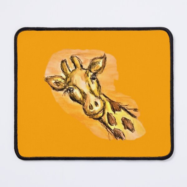 Item preview, Giraffe watercolor fine art designed and sold by janianna.