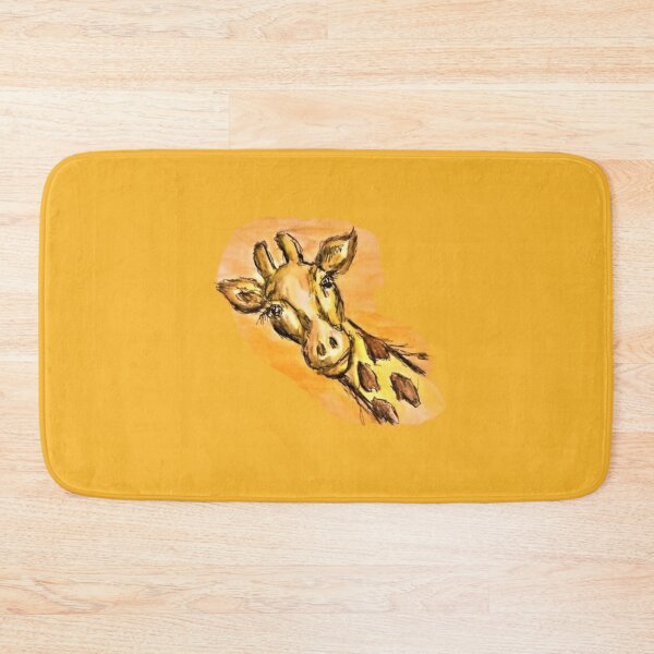 Item preview, Giraffe watercolor fine art designed and sold by janianna.