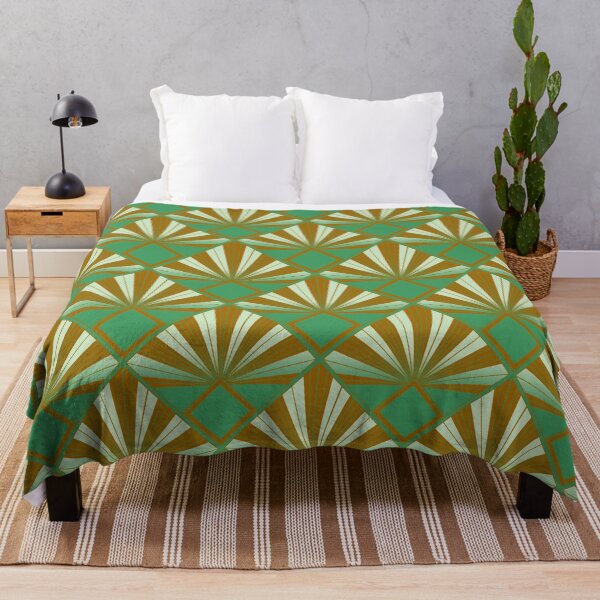 Item preview, Art Deco Sun-Green designed and sold by Sarah Melendez.