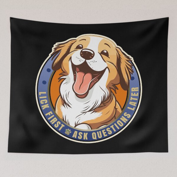 Item preview, Lick First! Cane Corsi Dog Design designed and sold by danielliamgill.