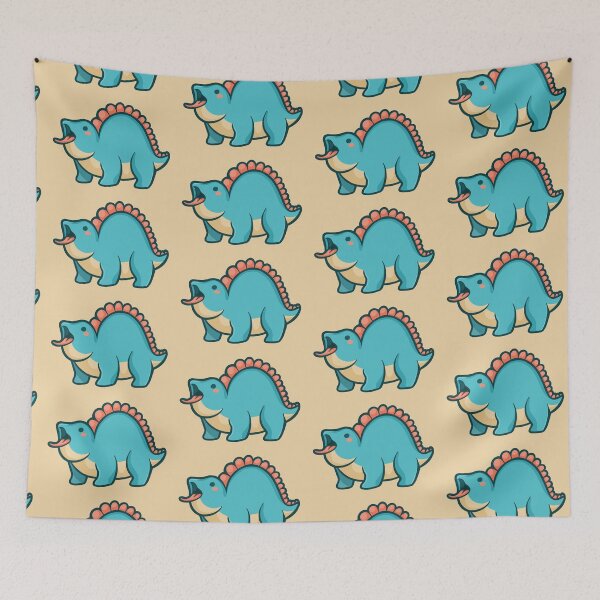 Item preview, Cute Chubby Stegosaurus Dino Dinosaur designed and sold by hugadino.