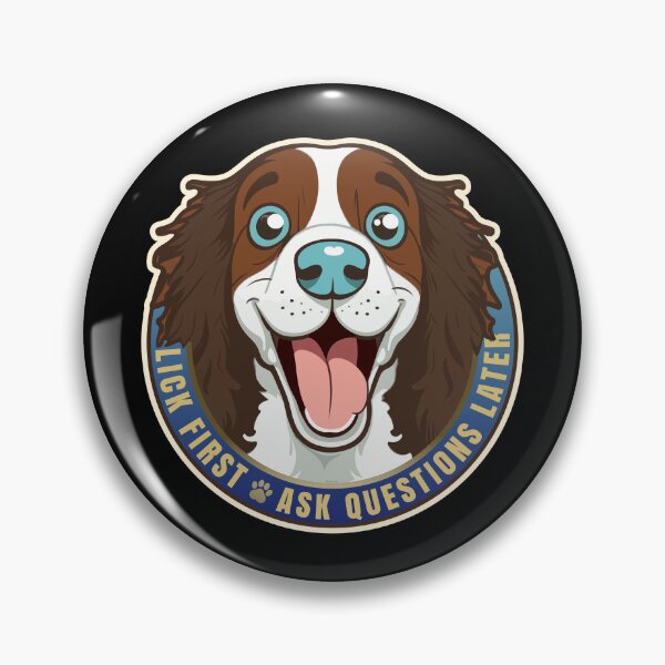 Item preview, Lick First! English Spring Spaniel Dog Design designed and sold by danielliamgill.