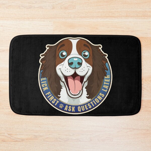 Item preview, Lick First! English Spring Spaniel Dog Design designed and sold by danielliamgill.