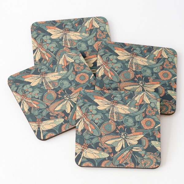 Item preview, Cute Dragonfly Pattern designed and sold by AnimalisticArts.