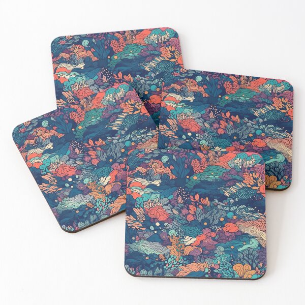 Item preview, Cute Ocean Pattern designed and sold by AnimalisticArts.