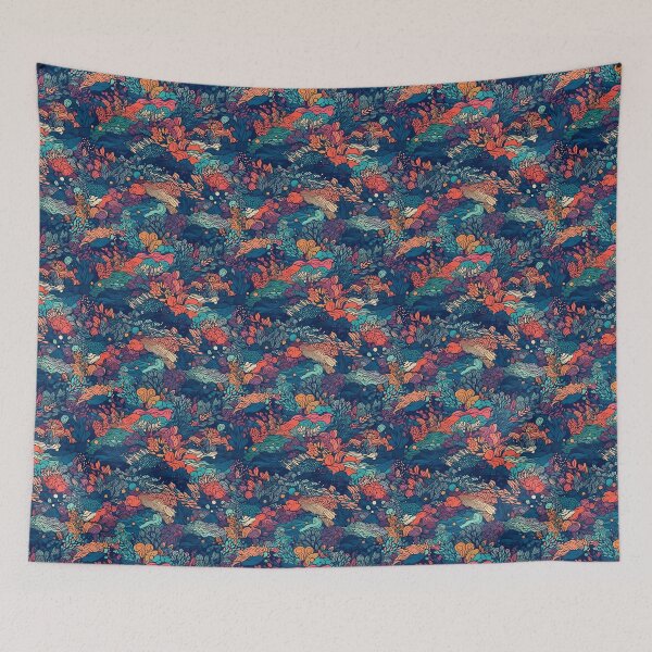 Item preview, Cute Ocean Pattern designed and sold by AnimalisticArts.