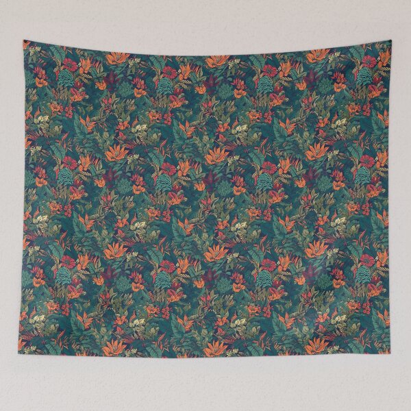 Item preview, Floral Rainforest Pattern designed and sold by AnimalisticArts.