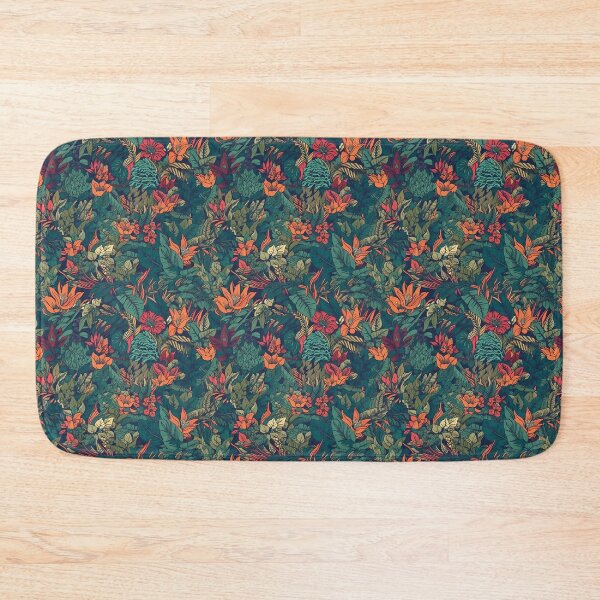 Item preview, Floral Rainforest Pattern designed and sold by AnimalisticArts.