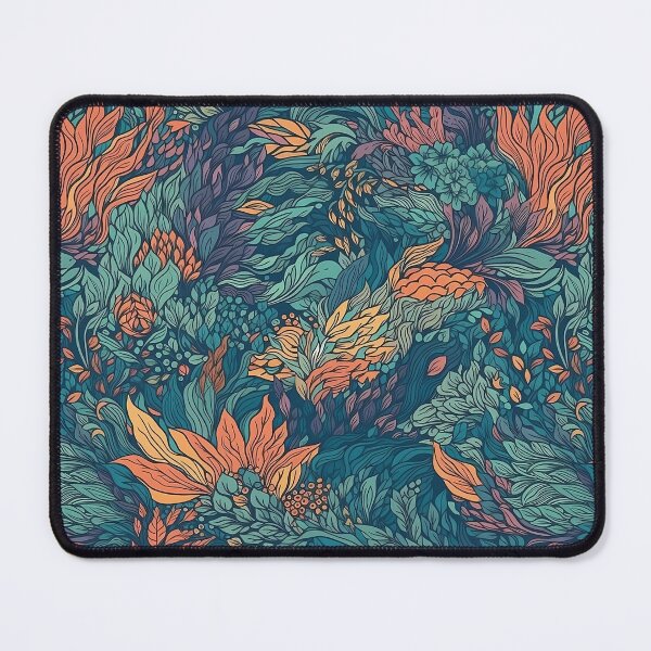 Item preview, Oceanic Floral Pattern designed and sold by AnimalisticArts.