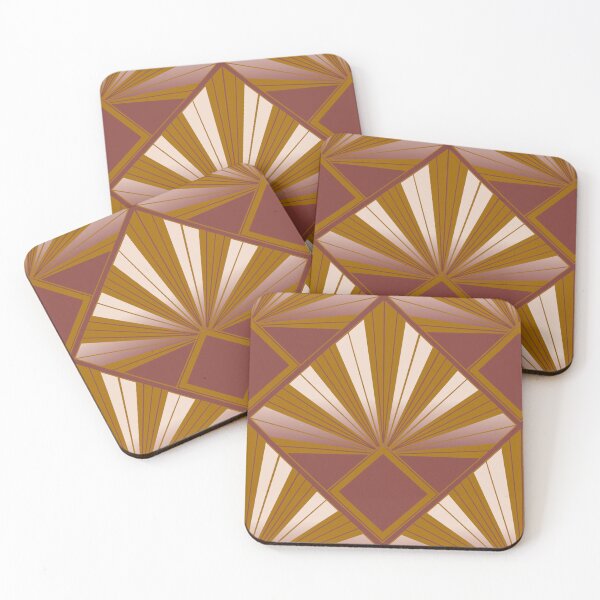 Item preview, Art Deco Sun-Red designed and sold by Sarah Melendez.