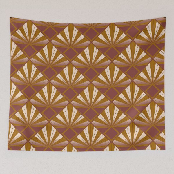 Item preview, Art Deco Sun-Red designed and sold by Sarah Melendez.