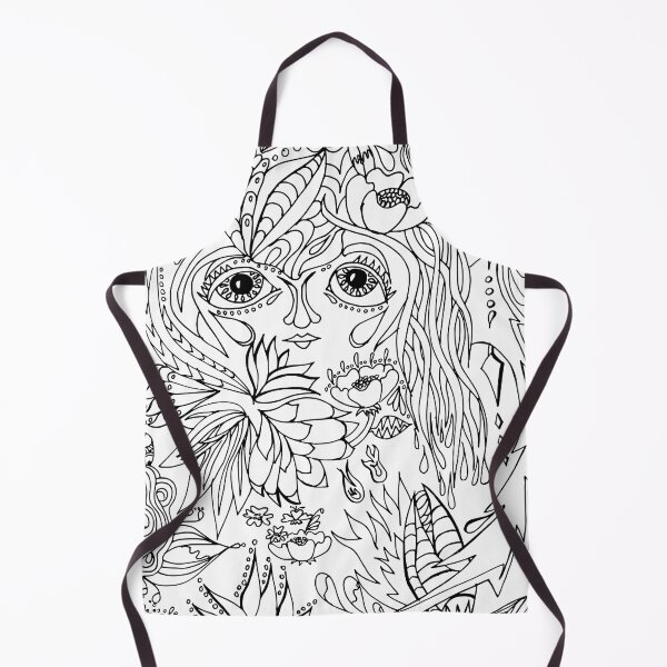 Item preview, Paisley face hand drawn designed and sold by ladyberndt.