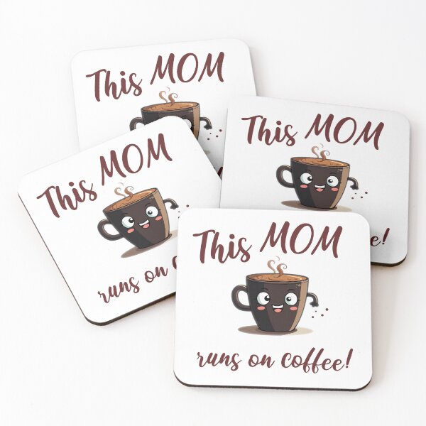 Item preview, This Mom runs on coffee! designed and sold by Patrick Edwards.