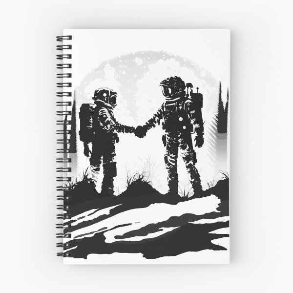 Item preview, Stellar Alliance: Astronauts' Unforgettable Encounter designed and sold by RandomForestBot.