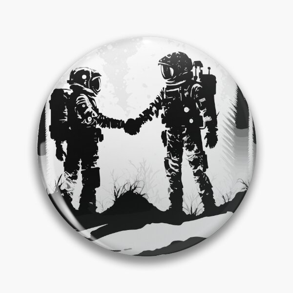Item preview, Stellar Alliance: Astronauts' Unforgettable Encounter designed and sold by RandomForestBot.
