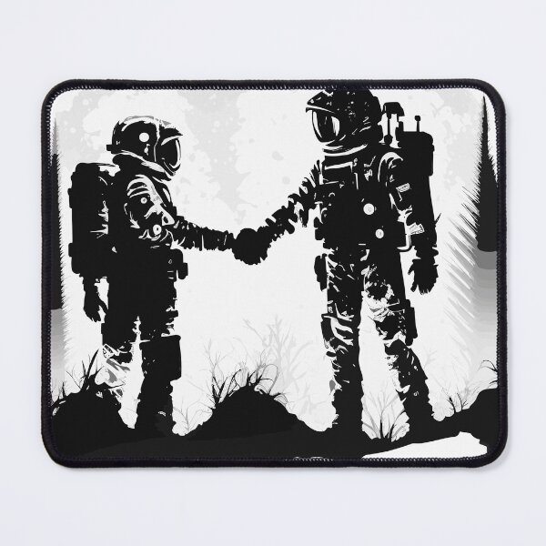 Item preview, Stellar Alliance: Astronauts' Unforgettable Encounter designed and sold by RandomForestBot.