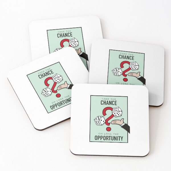 Item preview, Take the Chance or Lose the Opportunity - Entrepreneurial Inspirational Success Motivational Art for CEOs and Leadership - Great idea for Corporation Drop Off Gift - Many Designs Collect all! designed and sold by RebornEpic.