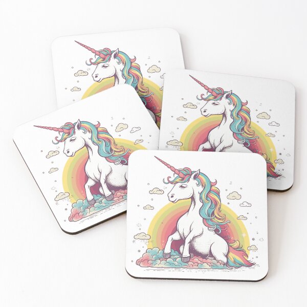 Item preview, Unicorn and Rainbow Delight designed and sold by Designs-By-Geli.