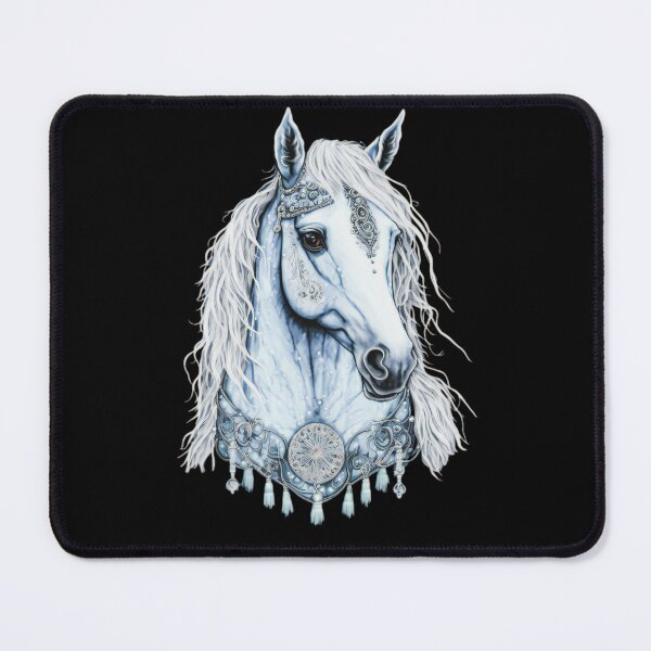 Item preview, WHITE APPALOOSA HORSE   Midjourney AI Artwork designed and sold by davidjulie.
