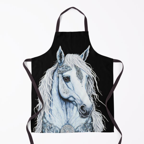 Item preview, WHITE APPALOOSA HORSE Midjourney AI Artwork designed and sold by davidjulie.