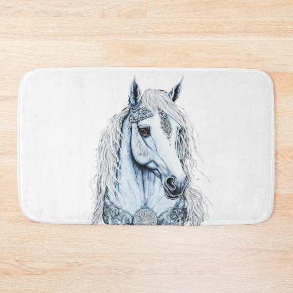 Item preview, WHITE APPALOOSA HORSE   Midjourney AI Artwork designed and sold by davidjulie.