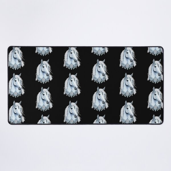 Item preview, WHITE APPALOOSA HORSE Midjourney AI Artwork designed and sold by davidjulie.