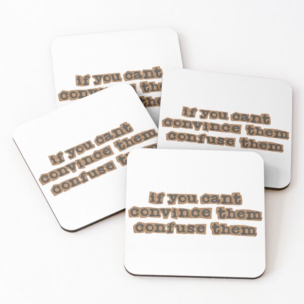 Item preview, If you can't convince them, confuse them designed and sold by MMaeDesigns.