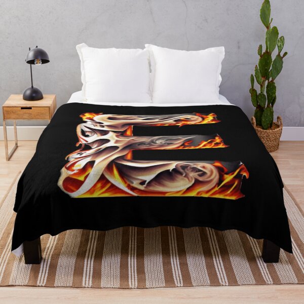 Item preview, Letter < E > Fire Style designed and sold by ImgByLili.