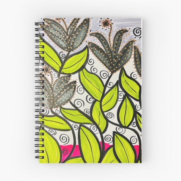 Aperçu de l'œuvre Citron Vert Floral créée et vendue par CariGDesigns.