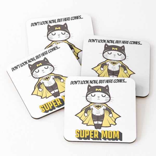 Item preview, Don't look now, but here comes...SUPER MOM designed and sold by Patrick Edwards.