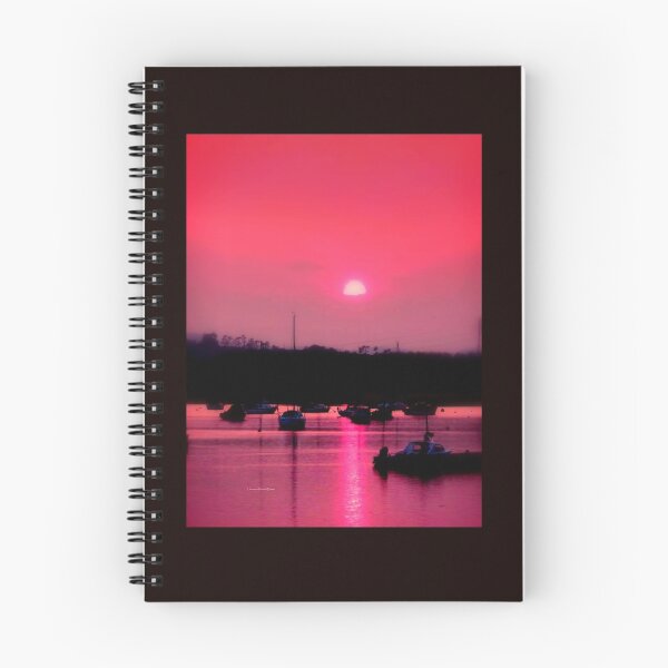 Item preview, Sun Setting Over Topsham designed and sold by Charmiene Maxwell-Batten.