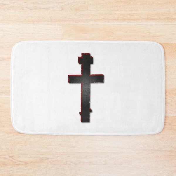 Item preview, black cross illustration, designed and sold by GalynaLB.