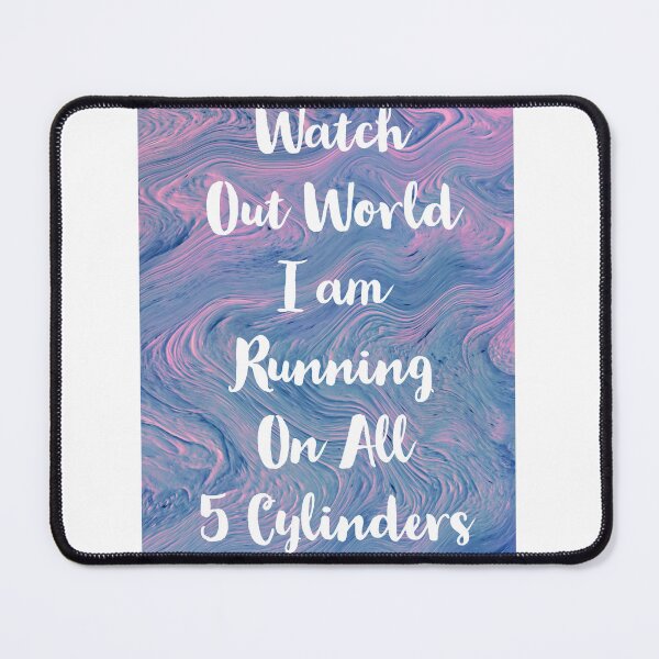 Item preview, Running on All 5 Cylinders  designed and sold by MiaRose85.