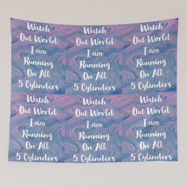 Item preview, Running on All 5 Cylinders designed and sold by MiaRose85.