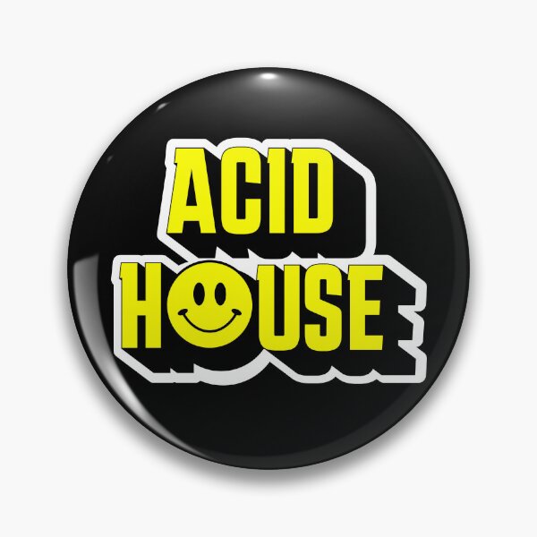 Item preview, ACID HOUSE  - Smiley Font  designed and sold by Discothreadz.
