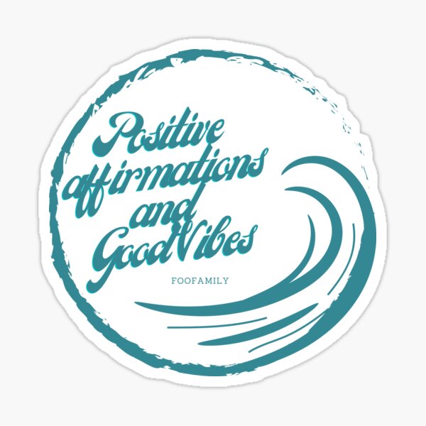 Item preview, Positive affirmations and good vibes designed and sold by FooFamily.