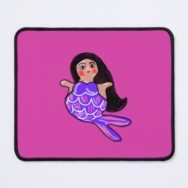 Item preview, La sirena little mermaid mexican folk designed and sold by corazonbysergio.