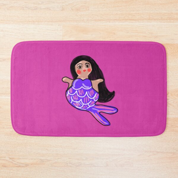 Item preview, La sirena little mermaid mexican folk designed and sold by corazonbysergio.