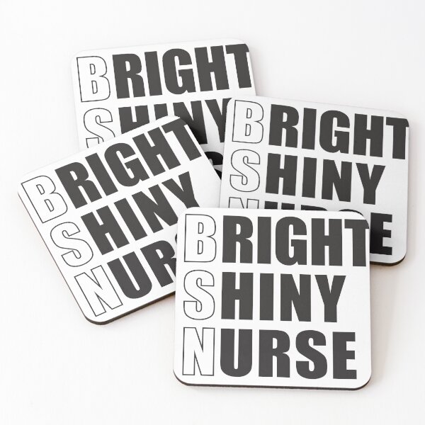 Item preview, Bright Shiny Nurse (White) designed and sold by m-cronin-arts.