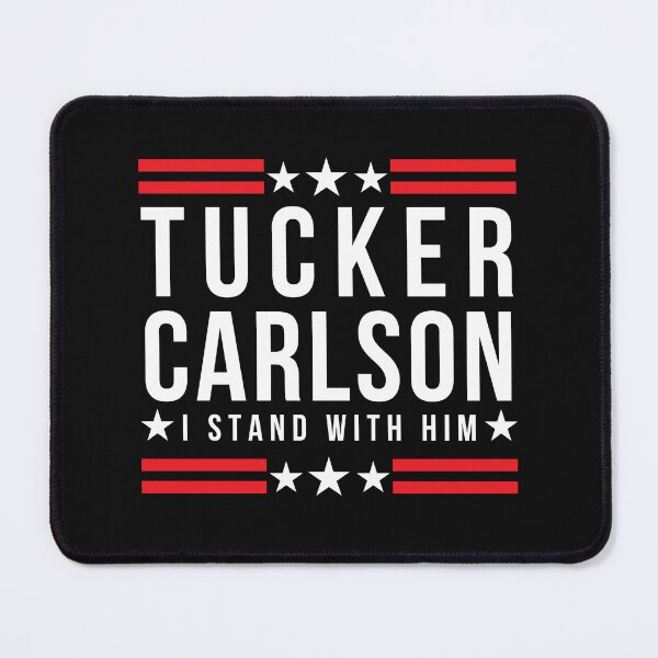 Item preview, Tucker Carlson - I Stand With Him Men Women I stand with Tucker designed and sold by Cryptohaven.