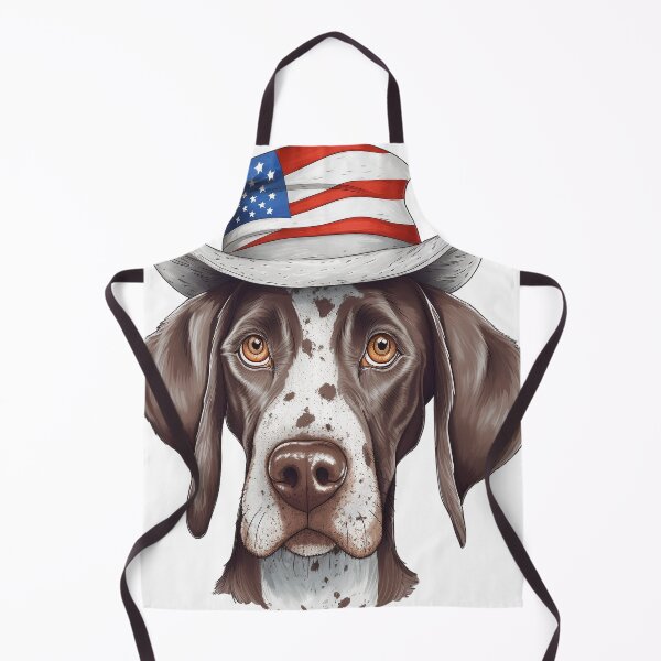 Item preview, Ginny, the Patriotic German Shorthair Pointer Great gift! designed and sold by Alanna Rose Realm.