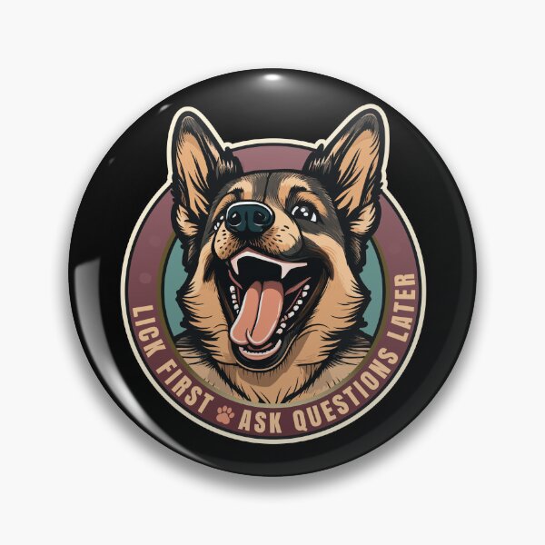 Item preview, Lick First! German Shepard Design designed and sold by danielliamgill.