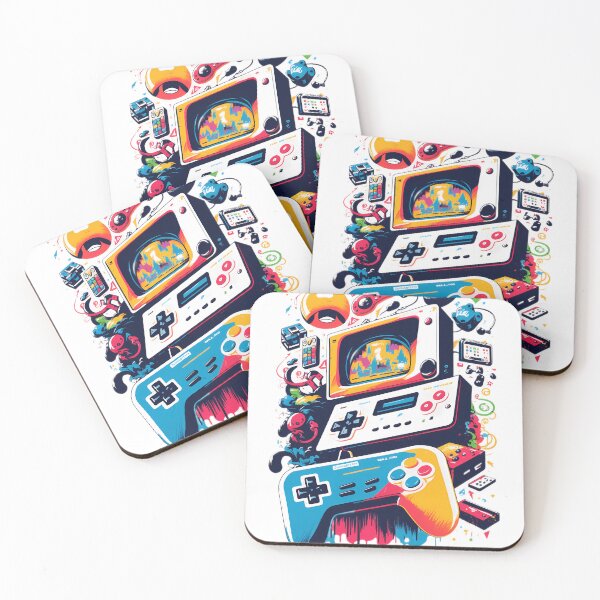 Item preview, 90s retro gaming with vivid colours designed and sold by Xiangster987.