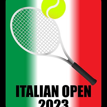 Cool 2023 Italian Open Tennis Tournament Design Essential T-Shirt for Sale  by wahyuni