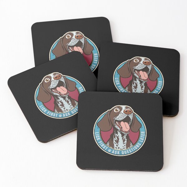 Item preview, Lick First! German Shorthaired Pointer Design designed and sold by danielliamgill.