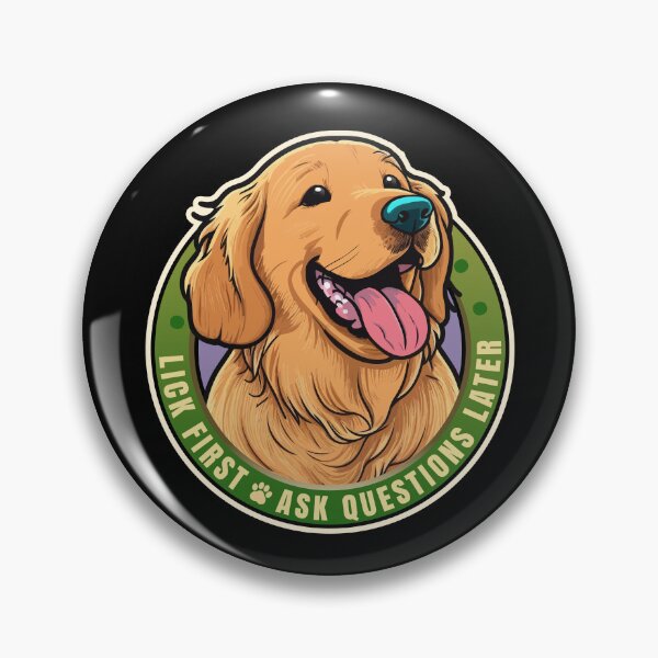 Item preview, Lick First! Golden Retriever Dog Design designed and sold by danielliamgill.