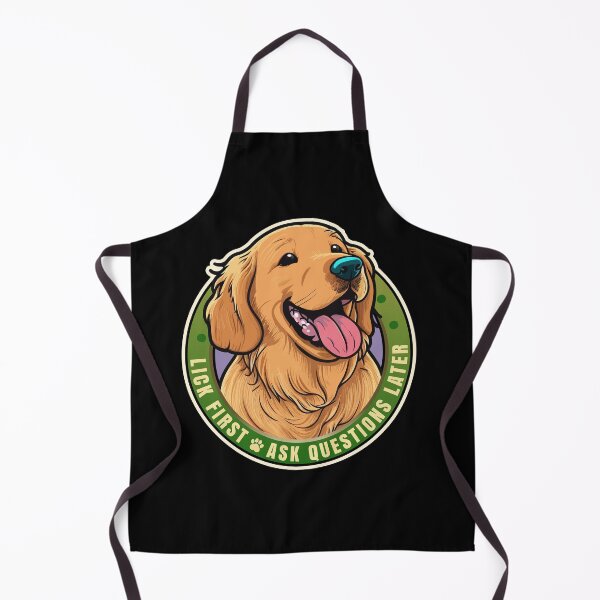 Item preview, Lick First! Golden Retriever Dog Design designed and sold by danielliamgill.