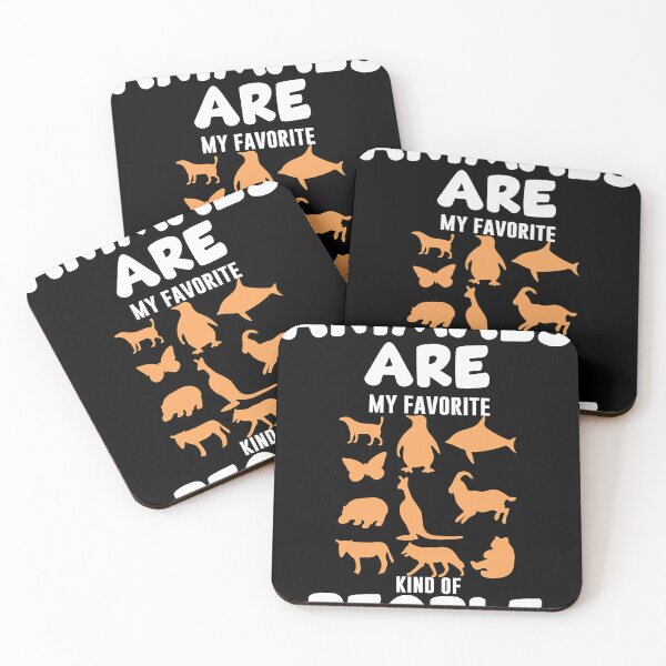 Item preview, Animals Are My Favorite Kind Of People - Graphic Animals Image and Text designed and sold by baumannsherise.