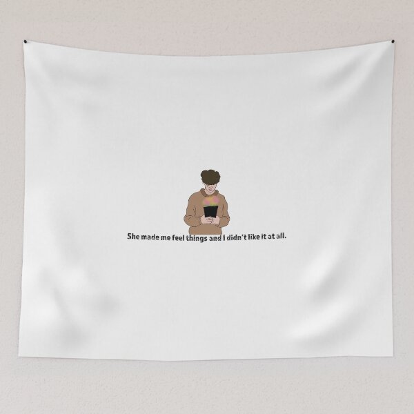Item preview, TEOTFW "she made me feel things" quote designed and sold by ShayMcG.